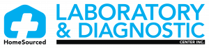 Homesourced Laboratory & Diagnostic Center logo horizontal